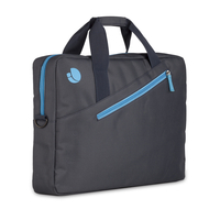 15 6  Laptop Bag External Pockets - Azul
